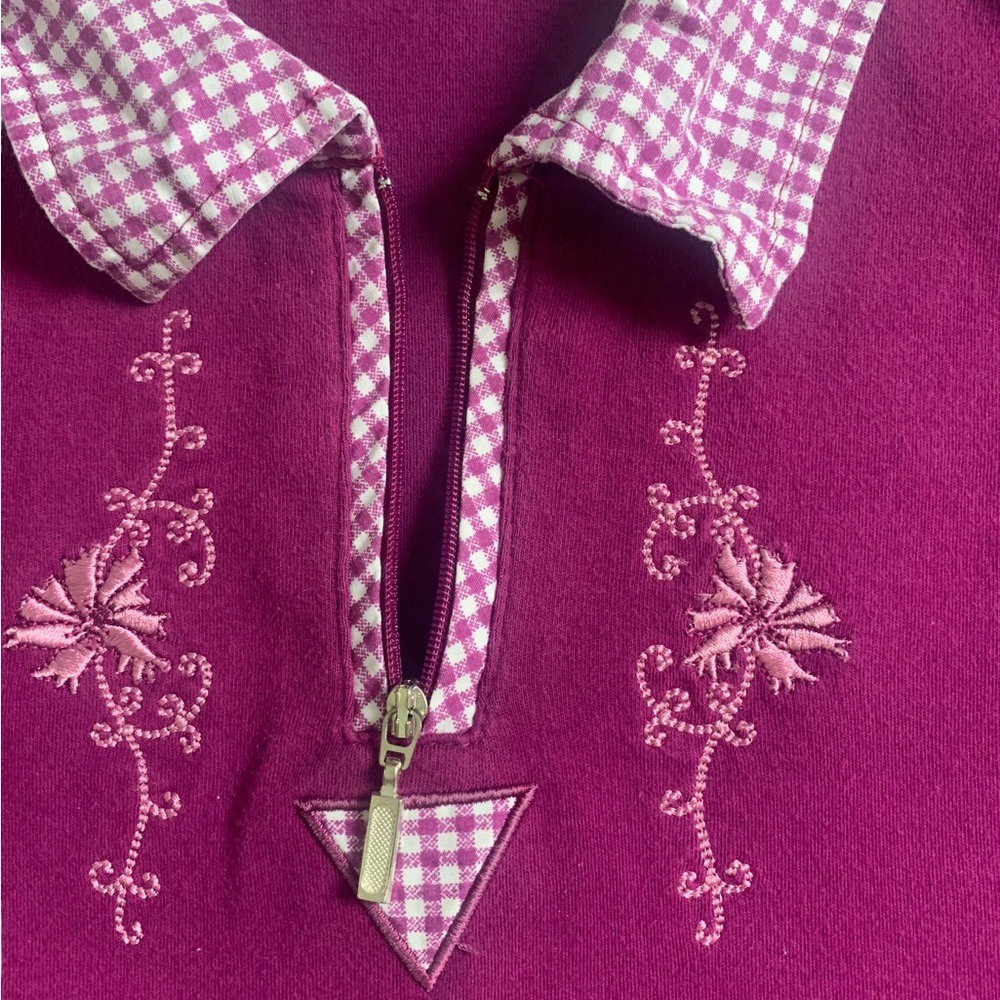 Women’s Embroidered Polo Shirt - Picture 2 of 4
